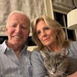 O escritório de Joea Biden foi forçado a responder em dúvida sobre se o ex -presidente conhecia durante sua função em seu diagnóstico de câncer de próstata. Um dia depois, Biden enviou uma selfie sorridente para X junto com sua esposa Jill Biden, que segurava seu gato salgueiro