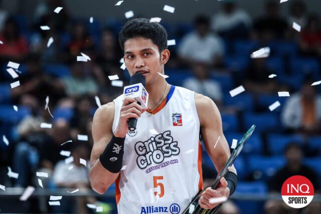 Criss Cross Jude Garcia MVP Spikers 'Turf
