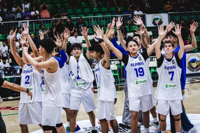 Gilas Pilipinas Fiba U16 Copa asiática Seabs Youth.