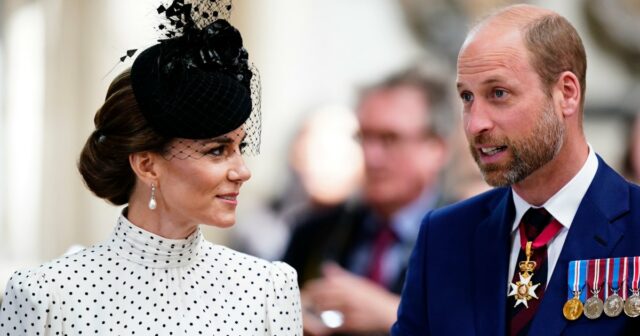 Kate Middleton canaliza o vintage chique no evento de veio do dia, enquanto os Royals sorriem através do drama do príncipe Harry