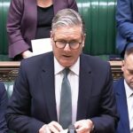 Keir Starmer, que disse aos membros, afirmou que o pacote que revelou junto com a radiação do chefe da Comissão da UE, Ursul von der Leyen