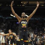 Kevin Durant Suns derrotou Cavaliers NBA