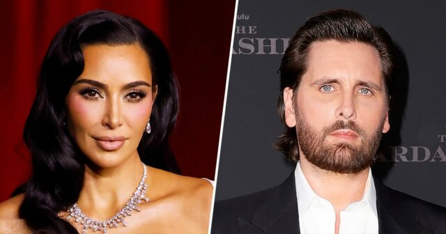 Kim Kardashian obrigado Scott Disick por este doce 