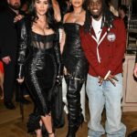 Kim Kardashian pendurado com Ciara a la la Anthony, assim como o Kai Cenat no torneio de Pharrell Williams '