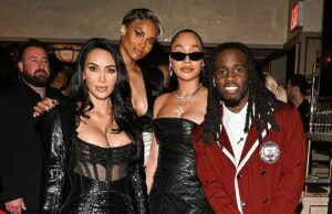 Kim Kim Kim Kardashian pendurado com Ciara a la la Anthony, assim como o Kai Cenat no torneio de Pharrell Williams '
