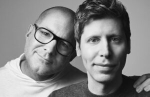 Altman descreve o próximo dispositivo de IA da OpenAI como mais pacífico e calmo do que o iPhone Sam Altman and Jony Ive