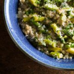 Kusist recebe tratamento com risoto nesta receita cremosa
