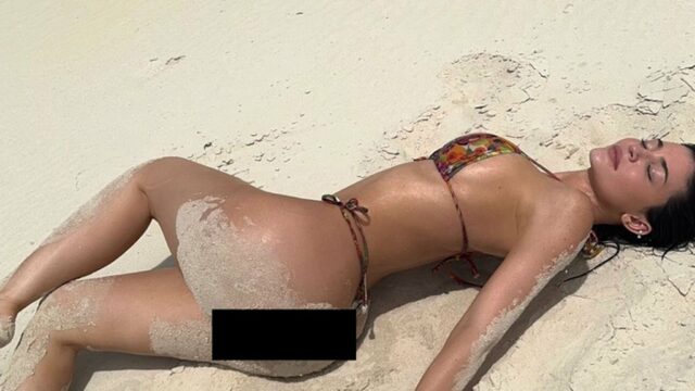 Uma foto quente de Kyi's Jenner