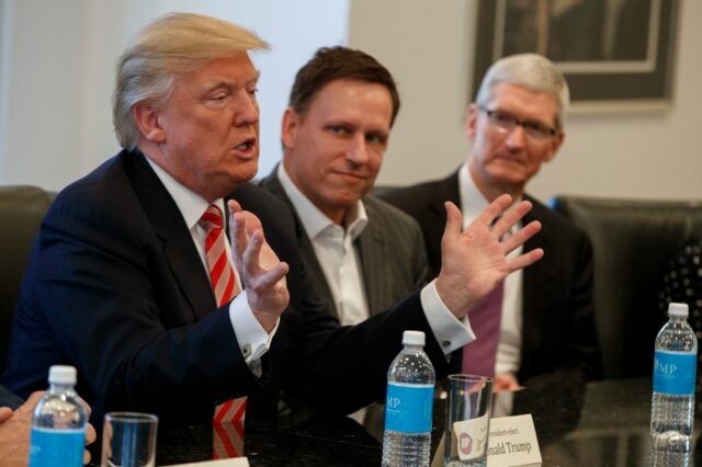 'Little Problem' Donald Trump com a equipe Cook é grande para a Apple

