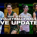 LIVE: LIVE: UAAP Temporada 87 Volleyball Finals Jogo 2 - Nu vs Feu, NU vs DLSU 14 de maio de 2025