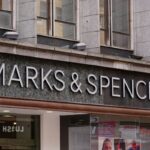 a Marks and Spencer store in Sheffield, U.K., days after a ransomware attack hit the company's backend systems.