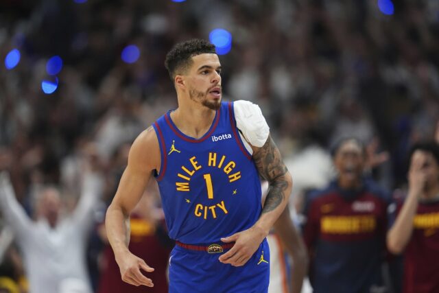Michael Porter Jr. Nuggets venceu os playoffs da NBA Thunder Game 3