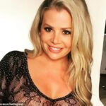 A ex -modelo Danielle Braverman, na foto, diz que o designer de interiores vizinho Hayley Servatius incomodou sua mansão de US $ 6 milhões no Colorado porque ela foi distraída por um suposto caso com um trabalhador da construção civil