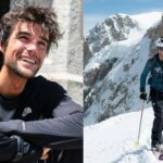 Montanha francesa Benjamin Benrines Conjunto de novo recorde no recorde de Mont Blanc
