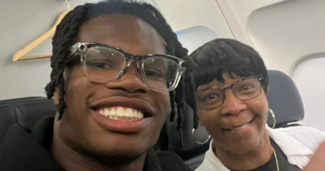 Travis Hunter e Sandy Hawkins Combs.
