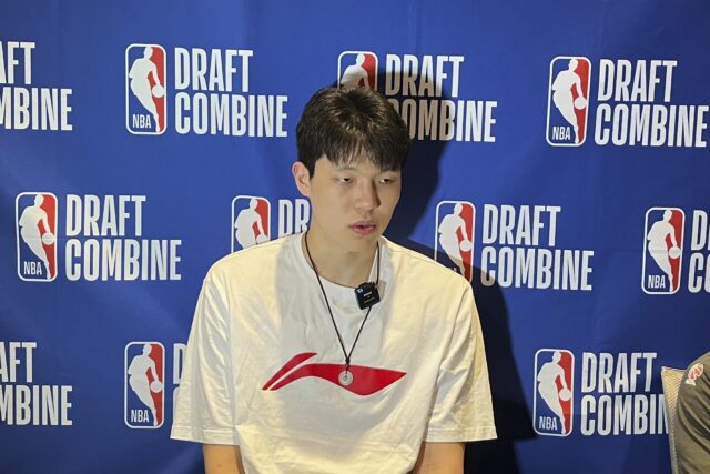 Yang Hansen NBA Draft da China combinado