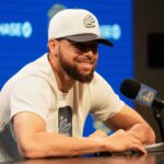 Stephen Curry disse na quinta -feira que o Golden State Warriors disse que estava empolgado com a capacidade de desafiar mais por mais campeonato, apesar das primeiras saídas dos playoffs da NBA.