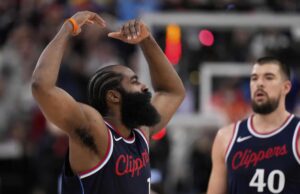 NBA: Clippers ganham jogo 7 contra Nuggets Playoffs da NBA Los Angeles Clippers vs Denver Nuggets James Harden