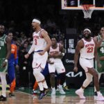 Playoffs da NBA Eastern Conference New York Knicks vs Boston Celtics