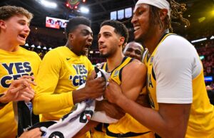 NBA: Haliburton pontua 3 nos últimos segundos para dar aos Pacers uma vantagem de 2-0 sobre Cavs Tyrese Haliburton Pacers venceu o Cavs Game 2 NBA Playoffs