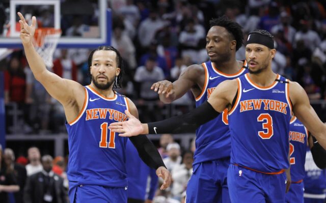 Playoffs da NBA New York Knicks vs Detroit Pistons Boston Celtics Jalen Brunson