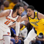 Jalen Brunson Tyrese Haliburton Knicks-Pacers NBA Playoffs