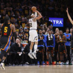 O vencedor do jogo Aaron Gordon, Nuggets, venceu o Thunder nos playoffs do jogo 1 da NBA