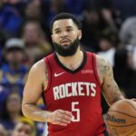 Houston Rockets Guard Fred Vanvleet NBA Playoffs
