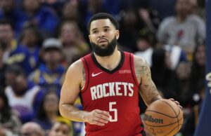 NBA: Rockets Guard Fred Fred Vanvleet assinou um acordo de 2 anos e US $ 50 milhões Houston Rockets Guard Fred Vanvleet NBA Playoffs