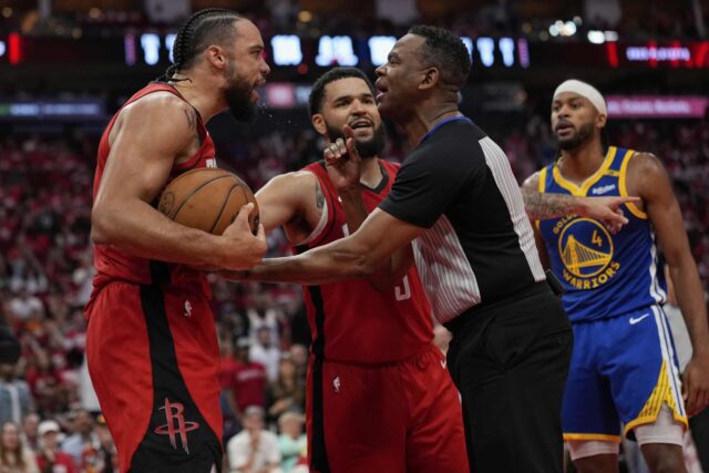Playoffs da NBA Golden State Warriors vs Houston Rockets Alperen Sengun