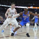 Shai Gilgeous-Alexander OKC Thunder vs Denver Nuggets NBA Playoffs