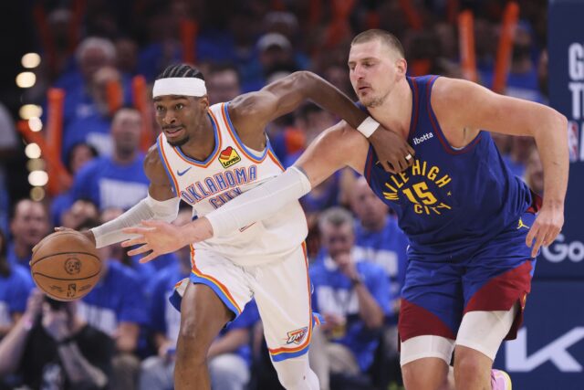 Shai Gilgeous-Alexander Thunder Beat Nuggets Game 5 NBA Playoffs