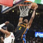 Playoffs da NBA Denver Nuggets vs Oklahoma City Thunder Shai Gilgeous-Alexander