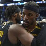 Playoffs da NBA Golden State Warriors vs Minnesota Timberwolves Lesão do tendão Stephen Curry Jimmy Butler Buddy Hield