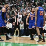 Jalen Brunson Knicks venceu o Celtics Game 1 NBA East Semis
