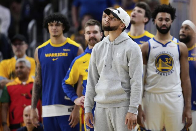Steph Curry Warriors Timberwolves NBA Playoffs