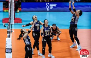 NU Lady Bulldogs Rally para vencer a FEU nas finais do UAAP NU Lady Bulldogs de volta às finais de vôlei feminino do UAAP vencem FEU
