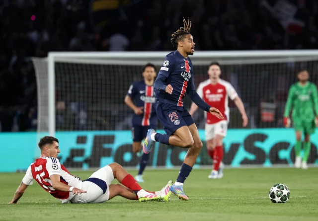 Não haverá "final polonês" na Liga dos Campeões. Kiwior e Arsenal não administraram o Paris Saint-Germain



