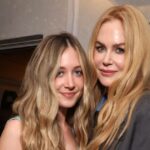 A filha de Nicole Kidman, Sunday Rose, frequenta o evento de globos antes de Golden com a mãe