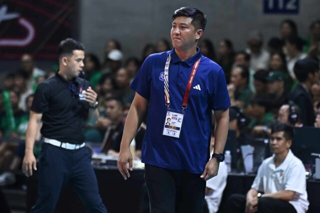 NU Lady Bulldogs Treinador Sherwin Mensagens UAAP Finals Game 1 