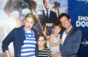 No último turno de fazer a pior distribuição de divórcio do divórcio do showbiz, ele afirma que testemunhou a ex -esposa Alice Evans, que tentou dar cocaína a seus filhos. Alice e Ioan ainda estão se esforçando para apoiar cônjuges e laços e apoio financeiro para suas duas filhas Ella (15 anos) e Elsie (11 anos (na foto em 2018 com as filhas Ella e Elsie)