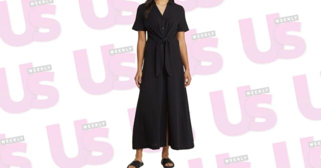 Nordstrom está vendendo o vestido de férias perfeito de US $ 90 por US $ 45 e 'define a cintura'

