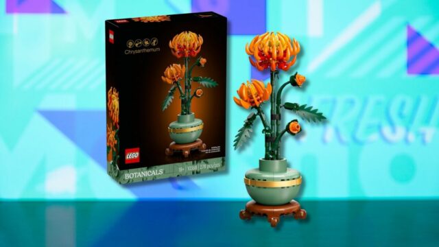 O LEGO Botanicals Crysanthemum está de volta ao preço mais baixo de todos os tempos na Amazon

