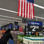 O Walmart afirma que as tarifas não causaram a reintegração da 'carga da cesta'