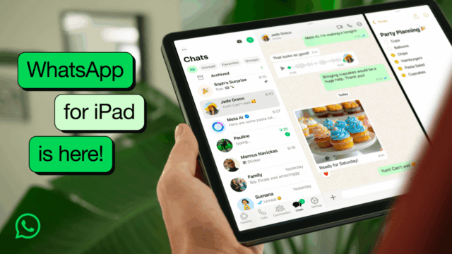 O Whatsapp lança aplicativo de iPad tão esperado

