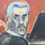 Sean Diddy Combs Combs Trial Tribunal Sketch 3