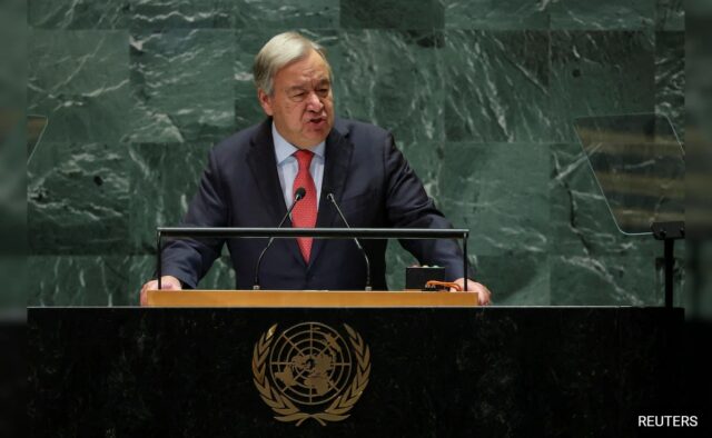 O chefe da ONU recebe todos os esforços para eliminar conflitos após o suspenso Índia-Pak



