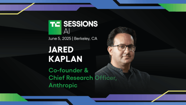 TechCrunch Sessions: Ai Jared Kaplan Anthropic