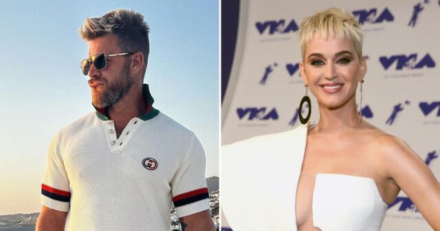 O estilista de Katy Perry lembra que seus cabelos queimaram Katy Perry brinca Orlando Bloom