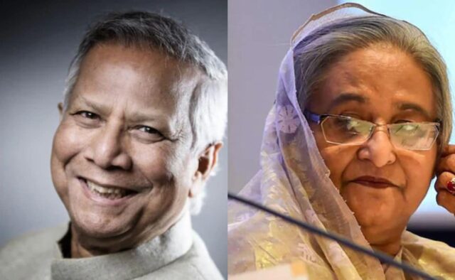 O governo de Yunus proíbe a liga Awami Sheikh Hasina Awami




